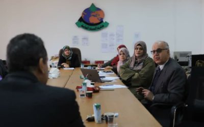 اجتماع لجنة الخطة الإستراتيجية لكلية الصحة العامة