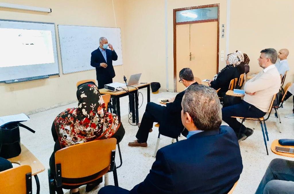 📌ورشة عمل لأعضاء هيأة التدريس بكلية الصحة العامة