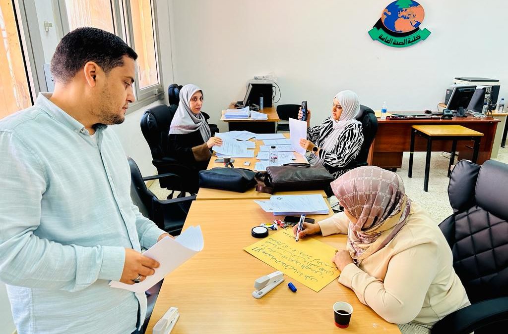 استئناف لجنة تسيير الامتحانات النهائية بكلية الصحة العامة للعام الجامعي 2022-2023