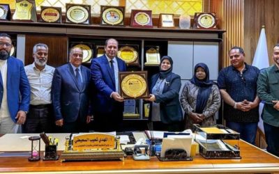 كلية الصحة العامة تكرم وزير التعليم العالي