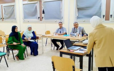 قسم إدارة الخدمات الصحية يقيم اختبارات المفاضلة 
