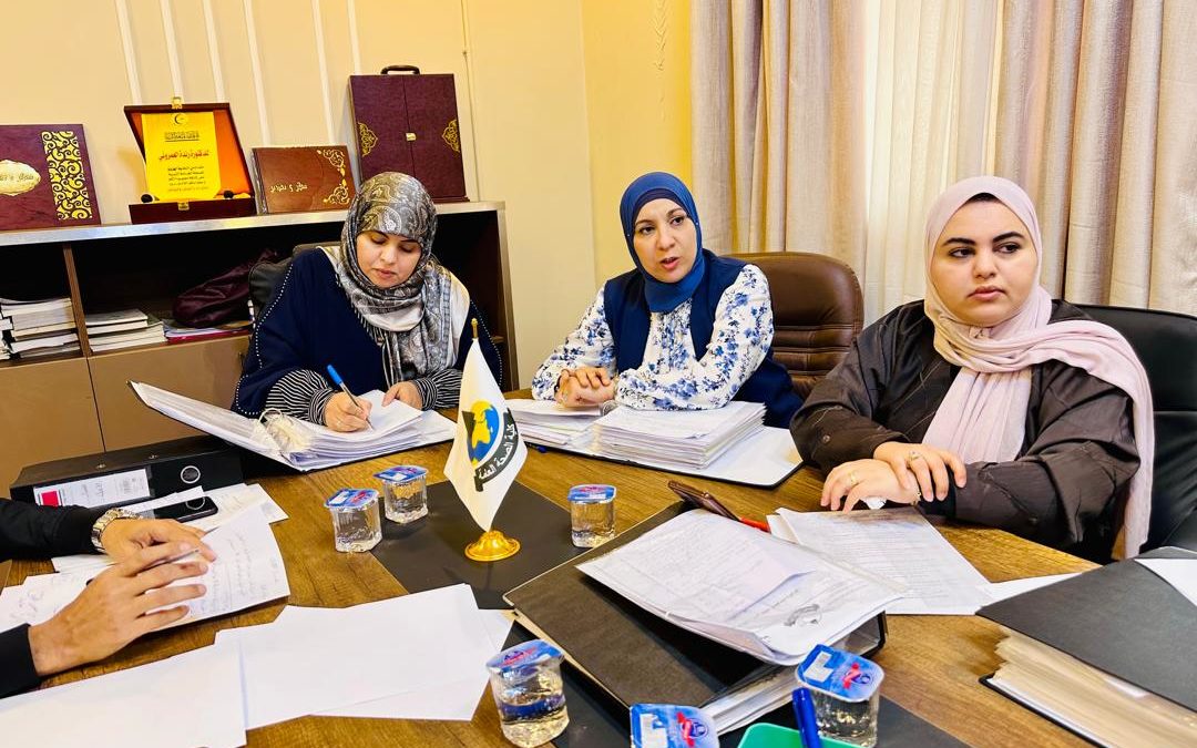 اجتماع موسع بكلية الصحة العامة لمناقشة معايير الاعتماد المؤسسي