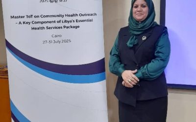 جامعة بنغازي تشارك بفعالية في برنامج تدريبي دولي لتعزيز الرعاية الصحية المجتمعية