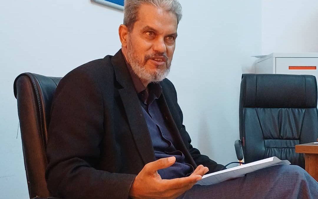 صالح الفايدي يزور المركز الإعلامي ومكتب دعم وتمكين المرأة للتوعية بمفهوم العناية الصحية السليمة
