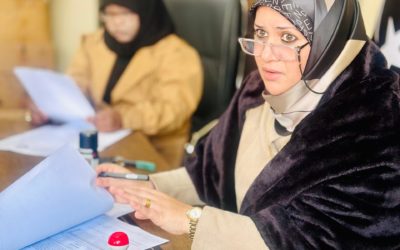 عميد كلية الصحة العامة تبحث سير العملية التعليمية داخل الكلية