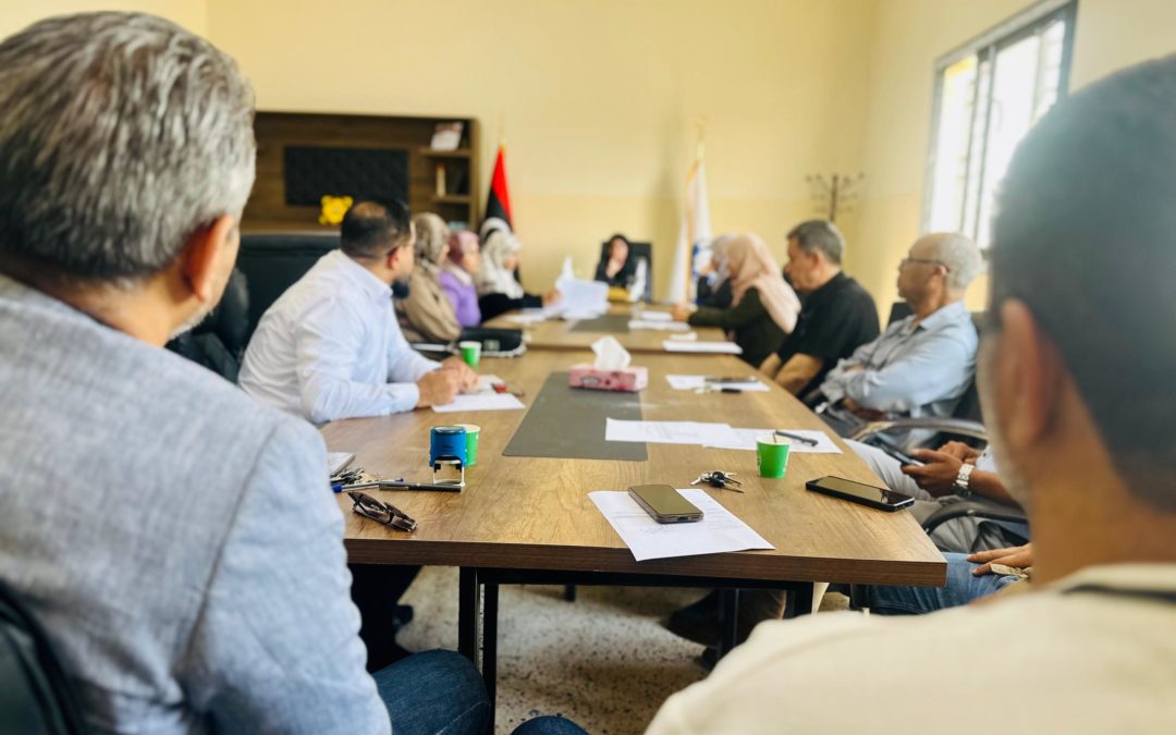 مجلس كلية الصحة العامة يجتمع مع لجنة الاعتماد المؤسسي والبرامجي لمتابعة مستجدات ملف الجودة